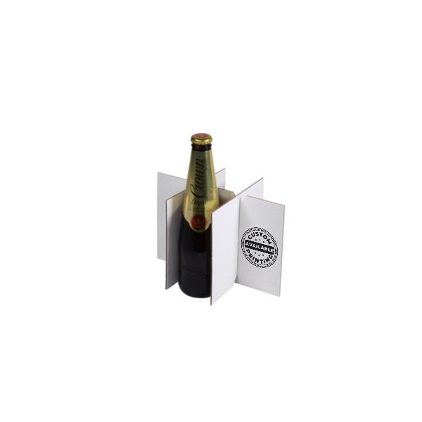 6 Beer Bottle Divider Insert for the 6 Beer Bottle Box (700-24683 or 700-24790) - Box Sold Separately - PackQueen