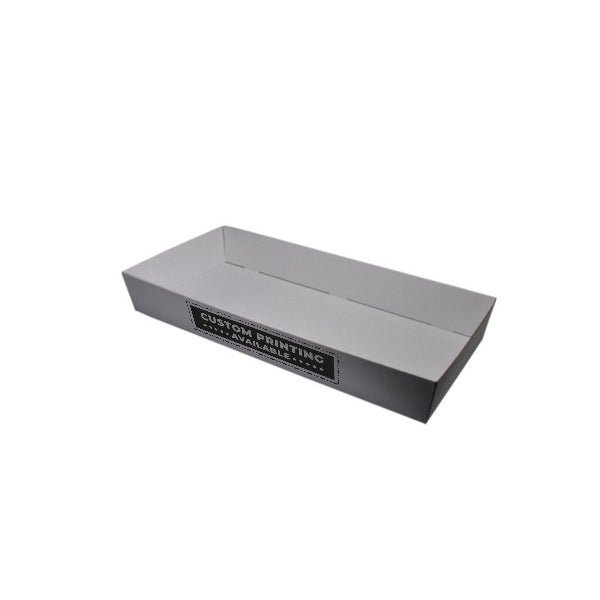 80mm High Large Rectangle Catering Tray - with optional clear lid (Lid purchased separately) - PackQueen