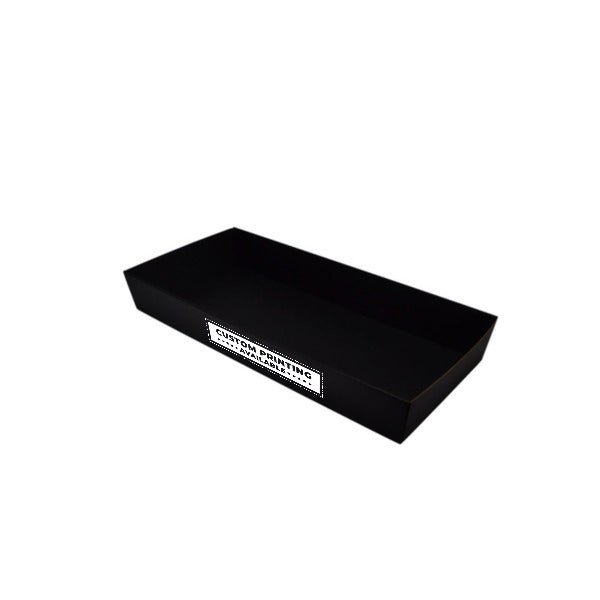 80mm High Large Rectangle Catering Tray - with optional clear lid (Lid purchased separately) - PackQueen