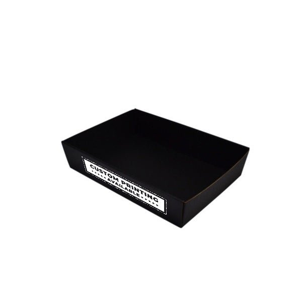80mm High Medium Rectangle Catering Tray - with optional clear lid (Lid purchased separately) - PackQueen