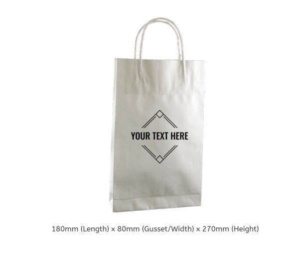 Baby Brown Kraft Paper Gift Bag - 500 PACK - PackQueen