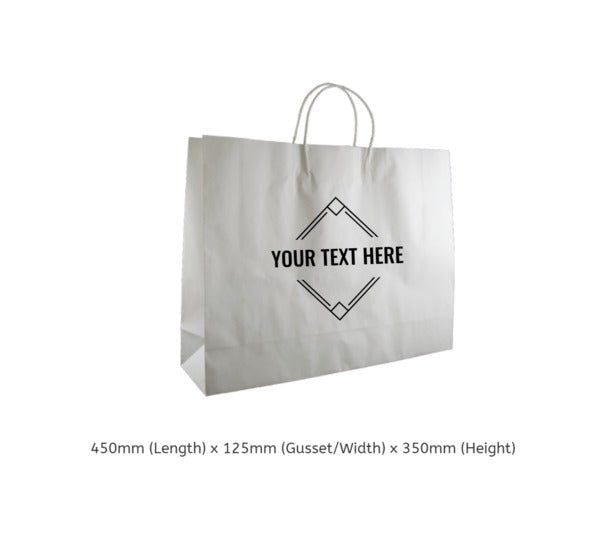 Boutique Brown Kraft Paper Gift Bag - 250 PACK - PackQueen