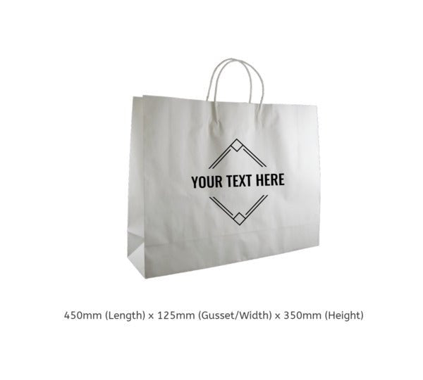 Boutique Brown Kraft Paper Gift Bag - 250 PACK - PackQueen