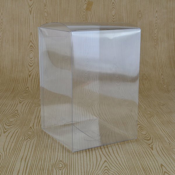 Clear Folding Box (No. #46) - 100 x 100 x 150mm - PackQueen
