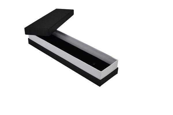 CUSTOM PRINTED Rigid Bracelet Jewellery Box - Two Tone Texture - PackQueen