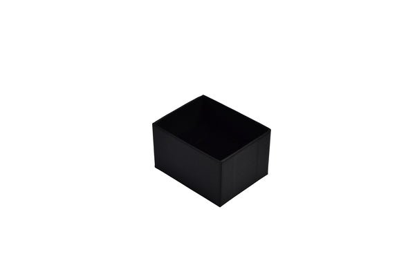 CUSTOM PRINTED Rigid Cardboard Standard Small Jewellery Box - Matt Black - PackQueen