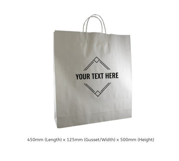 Large Brown Kraft Paper Gift Bag - 250 PACK - PackQueen