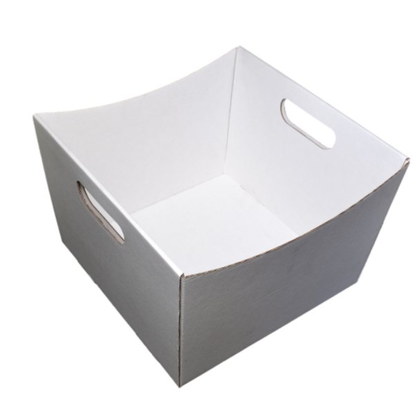Large Luxe Cardboard Hamper Tray - PackQueen