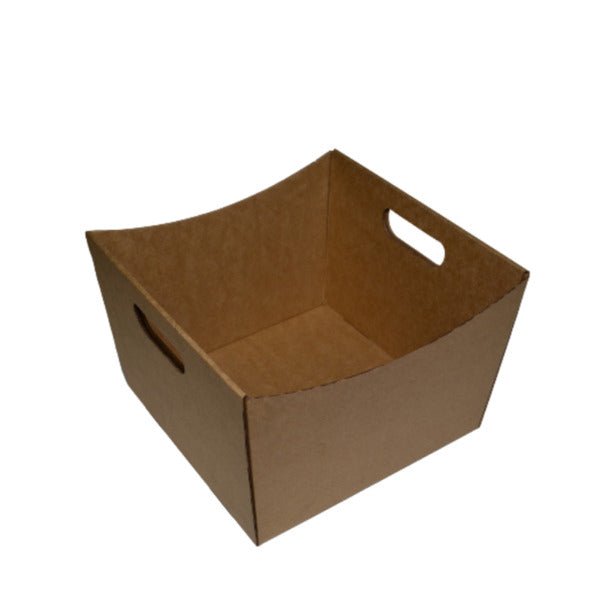 Large Luxe Cardboard Hamper Tray - PackQueen