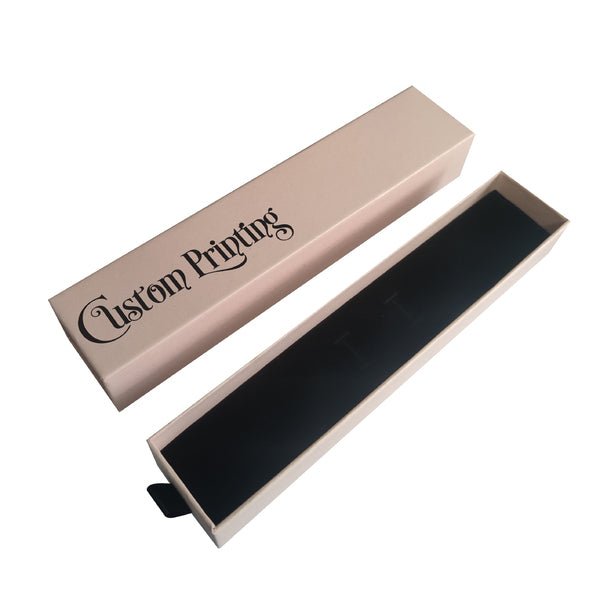 Large Rectangle 200mm Drawer Rigid Jewellery Box (Sleeve, Base & Removable Insert) - PackQueen