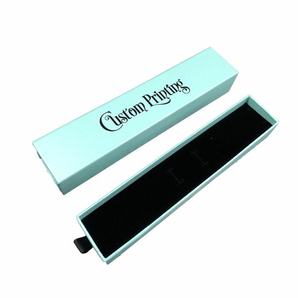 Large Rectangle 200mm Drawer Rigid Jewellery Box (Sleeve, Base & Removable Insert) - PackQueen