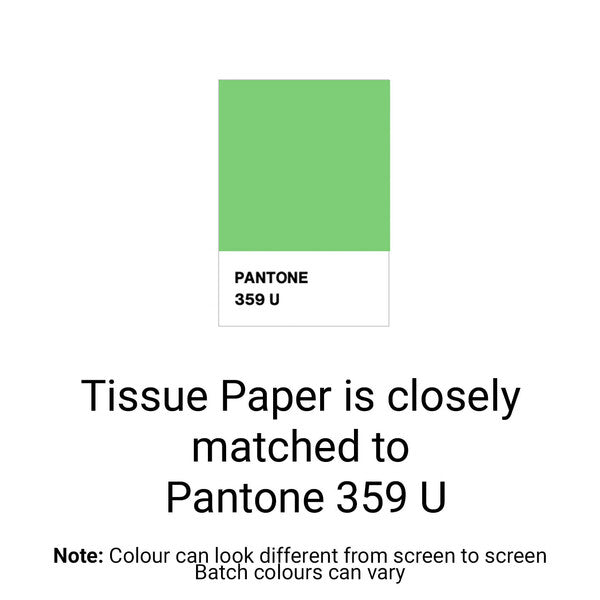 Lime Green Tissue Paper - 500 x 750mm (Bulk 480 Sheets) - PackQueen