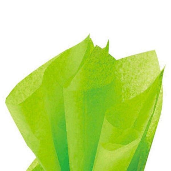 Lime Green Tissue Paper - 500 x 750mm (Bulk 480 Sheets) - PackQueen