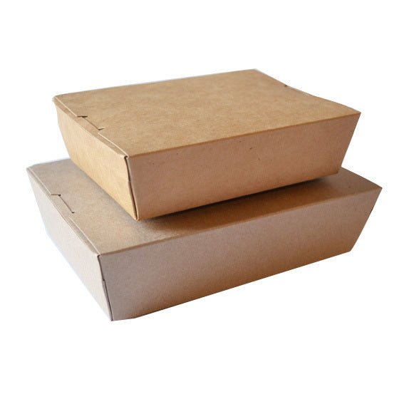 Medium Lunch Boxes 200PK - Brown - PackQueen