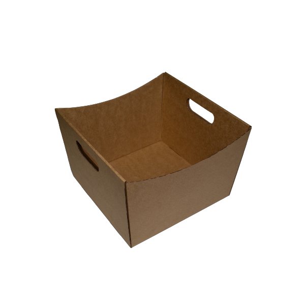 Medium Luxe Cardboard Hamper Tray - PackQueen