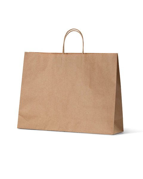 Midi Boutique Brown Kraft Paper Gift Bag - 250 PACK - PackQueen
