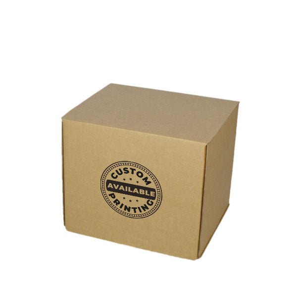 One Piece Postage & Mailing Box 80mm Cube - PackQueen