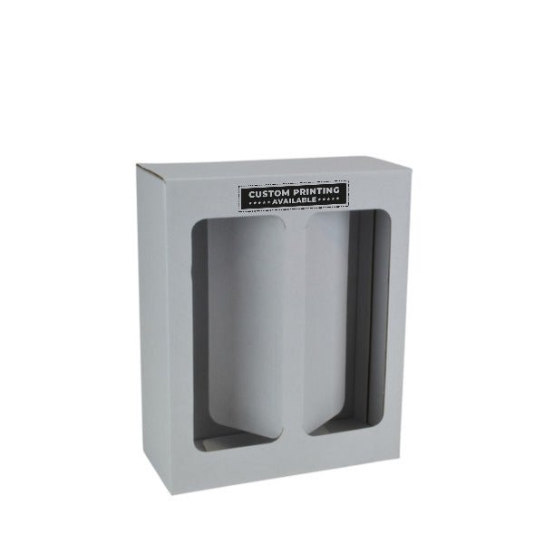 One Piece Two Red Wine Glass Gift Box 19286 - PackQueen