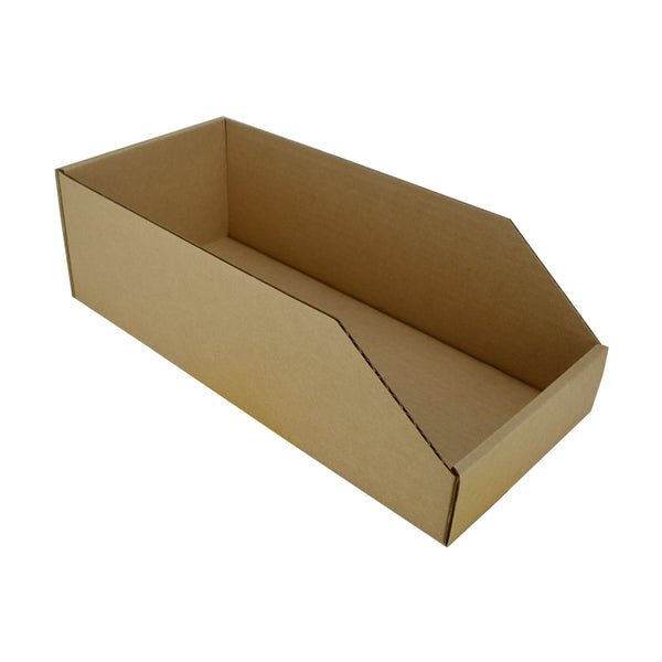 Pick Bin Box & Part Box 17972 (One Piece Self Locking Cardboard Storage Box) - PackQueen