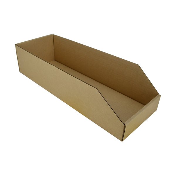 Pick Bin Box & Part Box 17976 (One Piece Self Locking Cardboard Storage Box) - PackQueen