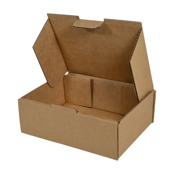 SAMPLE - 1EB Flute - Super Strong Heavy Duty A4 Postage Box - Kraft Brown - PackQueen
