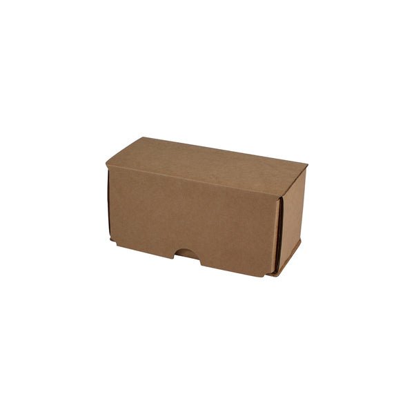 SAMPLE - B Flute - 1 Beer Can Shipper Box - Kraft Brown - PackQueen
