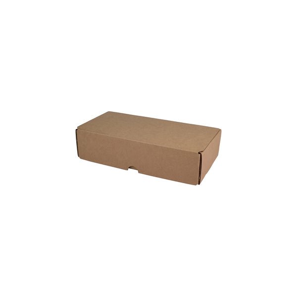 SAMPLE - B Flute - 4 Beer Can Shipper Box - Kraft Brown - PackQueen