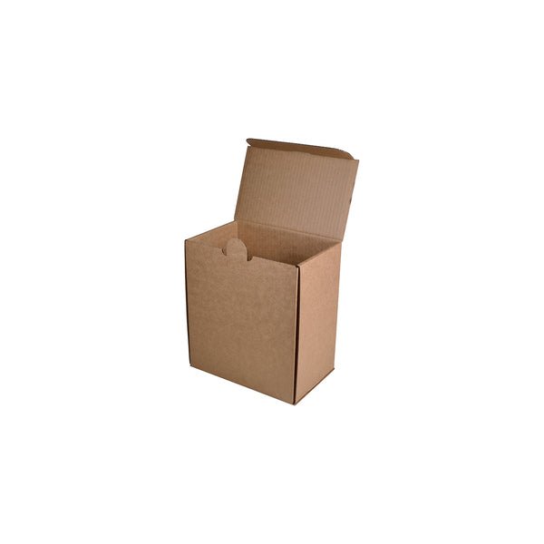 SAMPLE - B Flute - 6 Beer Bottle Shipping Box (insert sold separately 700-24788) - Kraft Brown - PackQueen