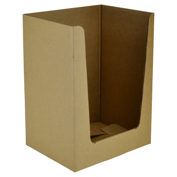 SAMPLE - B Flute - Die Cut Self Locking Counter Unit 15280 - Kraft Brown - PackQueen