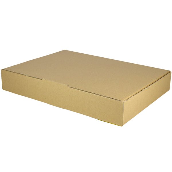SAMPLE - B Flute - Large Post Box for 5kg Post Satchel - Kraft Brown - PackQueen