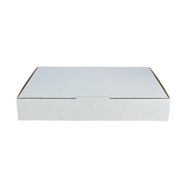 SAMPLE - B Flute - Large Post Box for 5kg Post Satchel - Kraft White - PackQueen