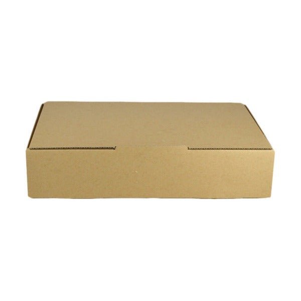 SAMPLE - B Flute - Medium Post Box for 3kg Post Satchel - Kraft Brown - PackQueen