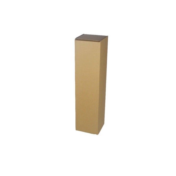 SAMPLE - B Flute - One Piece Mailing Gift Box 5195 - Kraft Brown - PackQueen