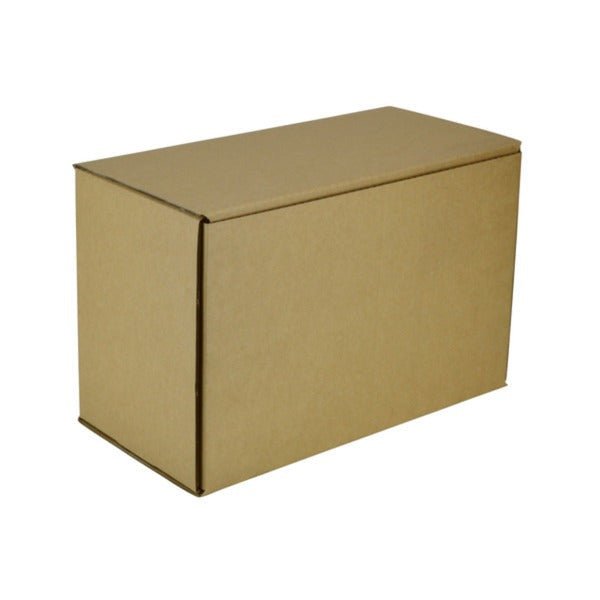 SAMPLE - B Flute - One Piece Postage & Mailing Box 10415 - Kraft Brown - PackQueen