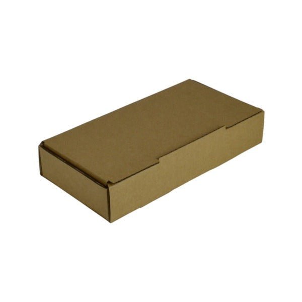 SAMPLE - B Flute - One Piece Postage & Mailing Box 15148 - Kraft Brown - PackQueen
