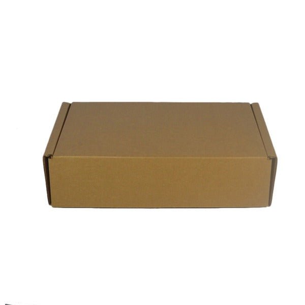 SAMPLE - B Flute - One Piece Postage & Mailing Box 247 - Kraft Brown - PackQueen