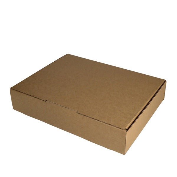 SAMPLE - B Flute - One Piece Postage & Mailing Box 26720 - Kraft Brown - PackQueen