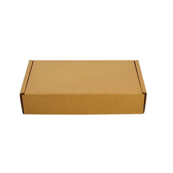 SAMPLE - B Flute - One Piece Postage & Mailing Box 8511 - Kraft Brown - PackQueen