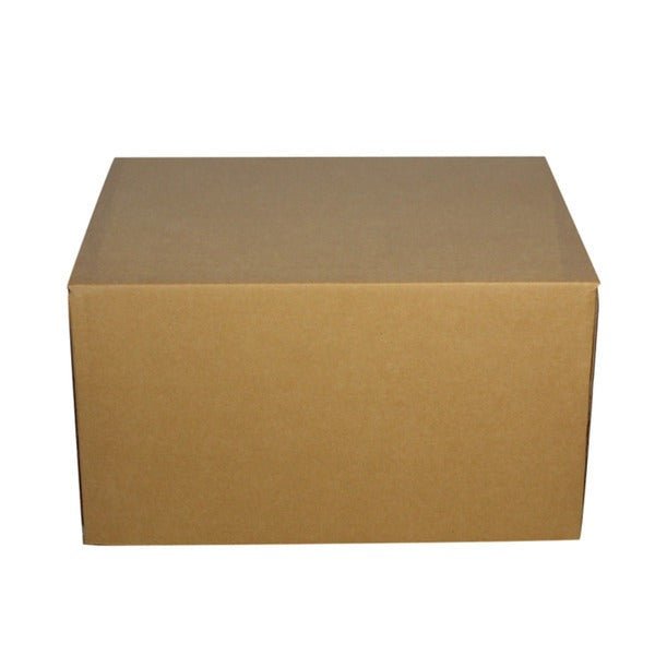 SAMPLE - B Flute - One Piece Postage & Mailing Box 9131 - Kraft Brown - PackQueen
