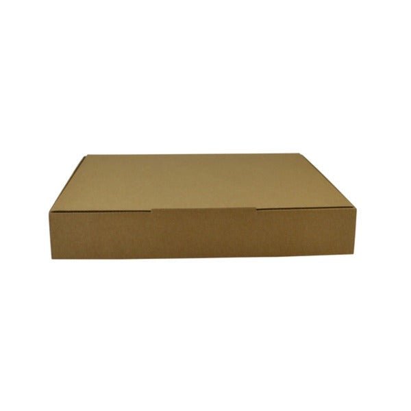 SAMPLE - B Flute - One Piece Postage & Mailing Box 9774 - Kraft Brown - PackQueen
