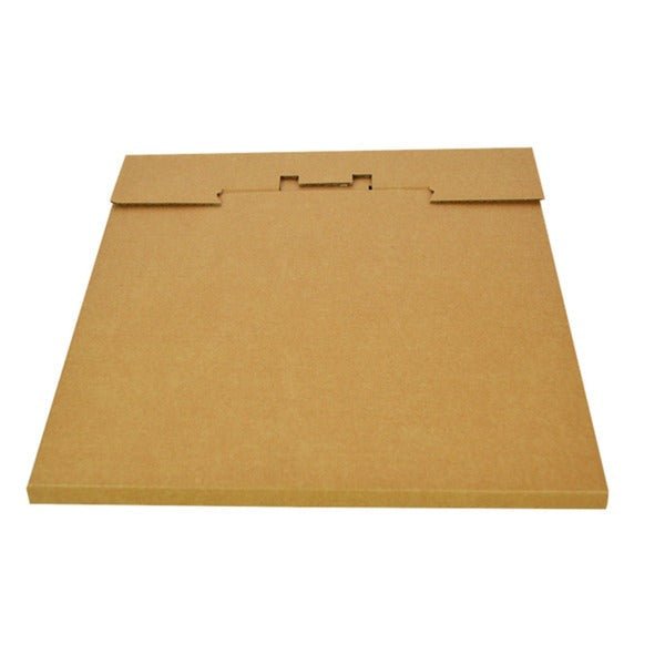 SAMPLE - B Flute - One Piece Postage & Mailing Box LP Mailer 325mm - Kraft Brown - PackQueen