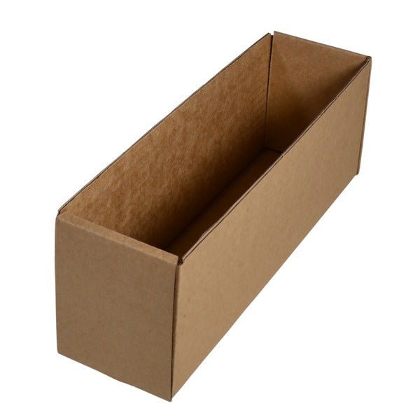 SAMPLE - B Flute - One Piece Self Locking Tray 22923 - Kraft Brown - PackQueen
