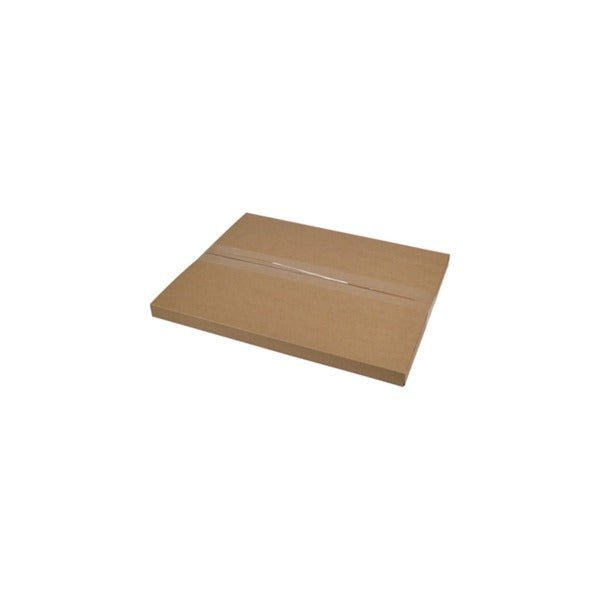 SAMPLE - B Flute - One Piece Slim Line Postage & Mailing Box 24770 - Kraft Brown - PackQueen