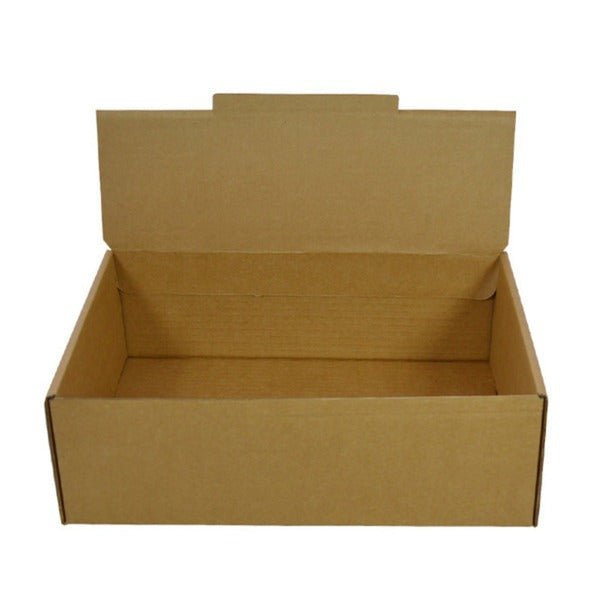 SAMPLE - B Flute - Self Locking Counter Display 7556 - Kraft Brown - PackQueen