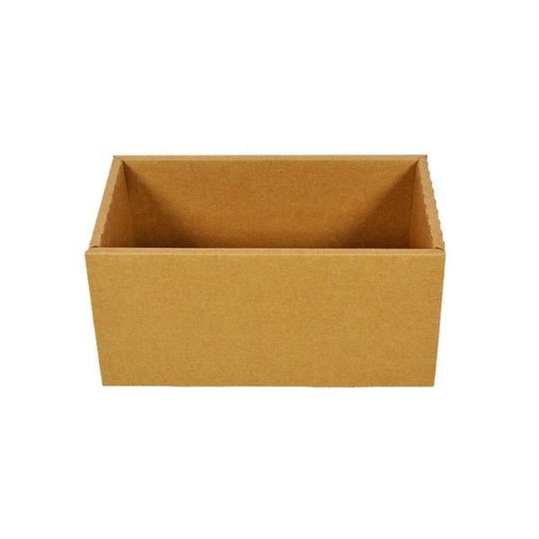 SAMPLE - B Flute - Self Locking Tray 4576 - Kraft Brown - PackQueen