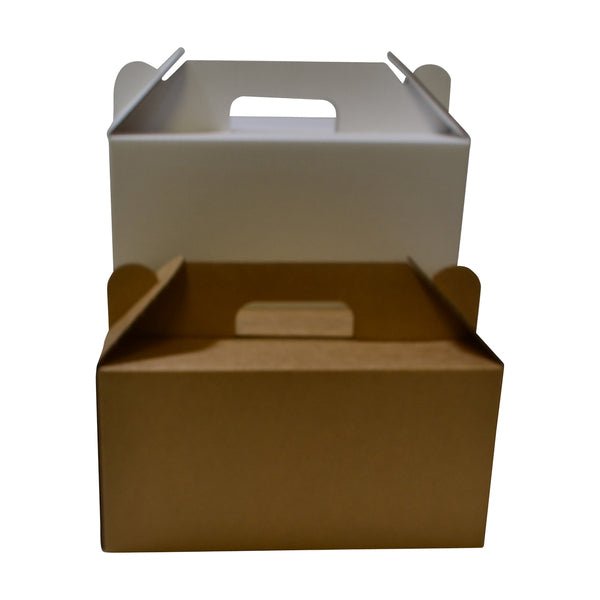 SAMPLE - B Flute - Small Delivery Surprise Box 8671 - Kraft Brown - PackQueen