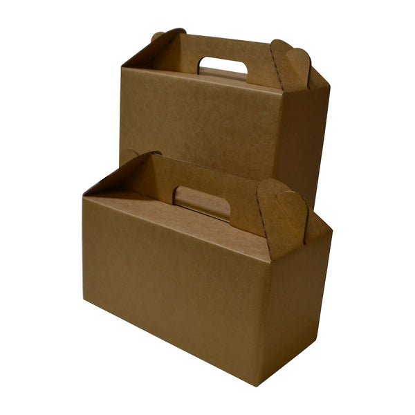 SAMPLE - B Flute - Small Delivery Surprise Box 8671 - Kraft Brown - PackQueen