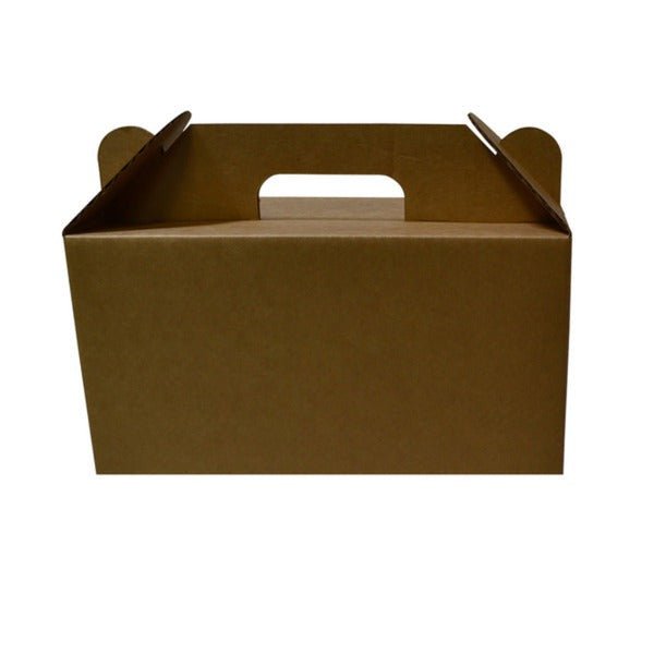 SAMPLE - B Flute - Small Delivery Surprise Box 8671 - Kraft Brown - PackQueen