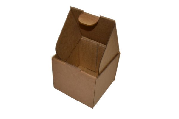 SAMPLE - B Flute - Small Post Pack 24989 - Kraft Brown - PackQueen
