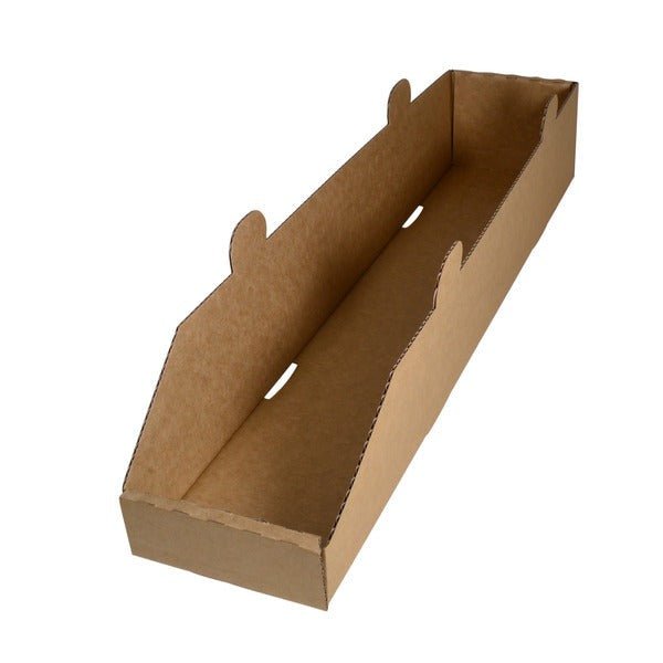 SAMPLE - B Flute - Stackable Bin Box 21143 - Kraft Brown - PackQueen